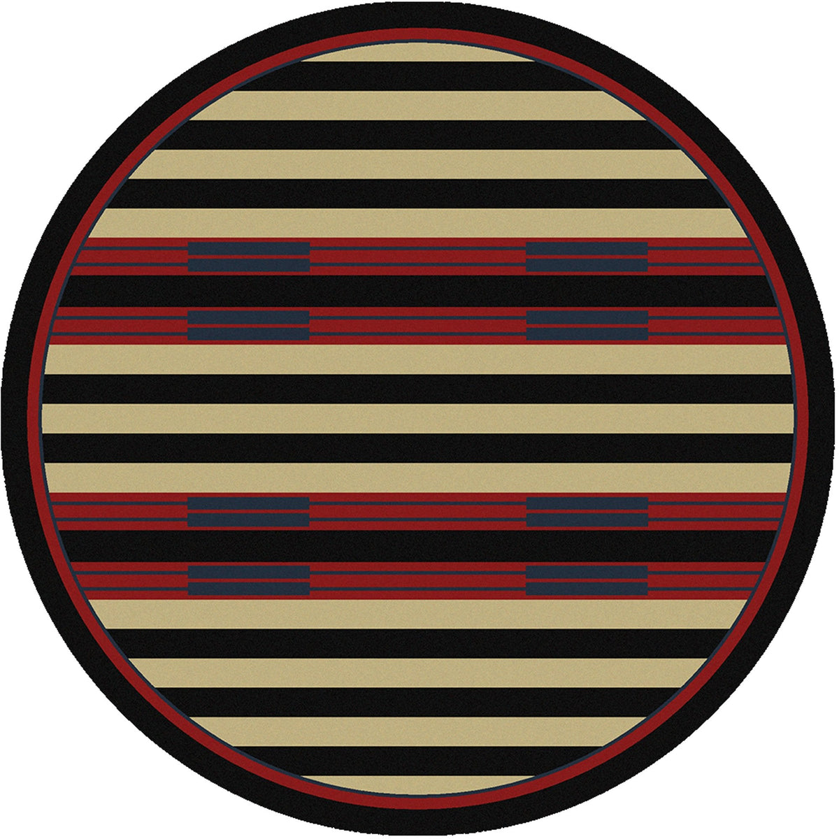 American Dakota Chief Stripe Multi Rug