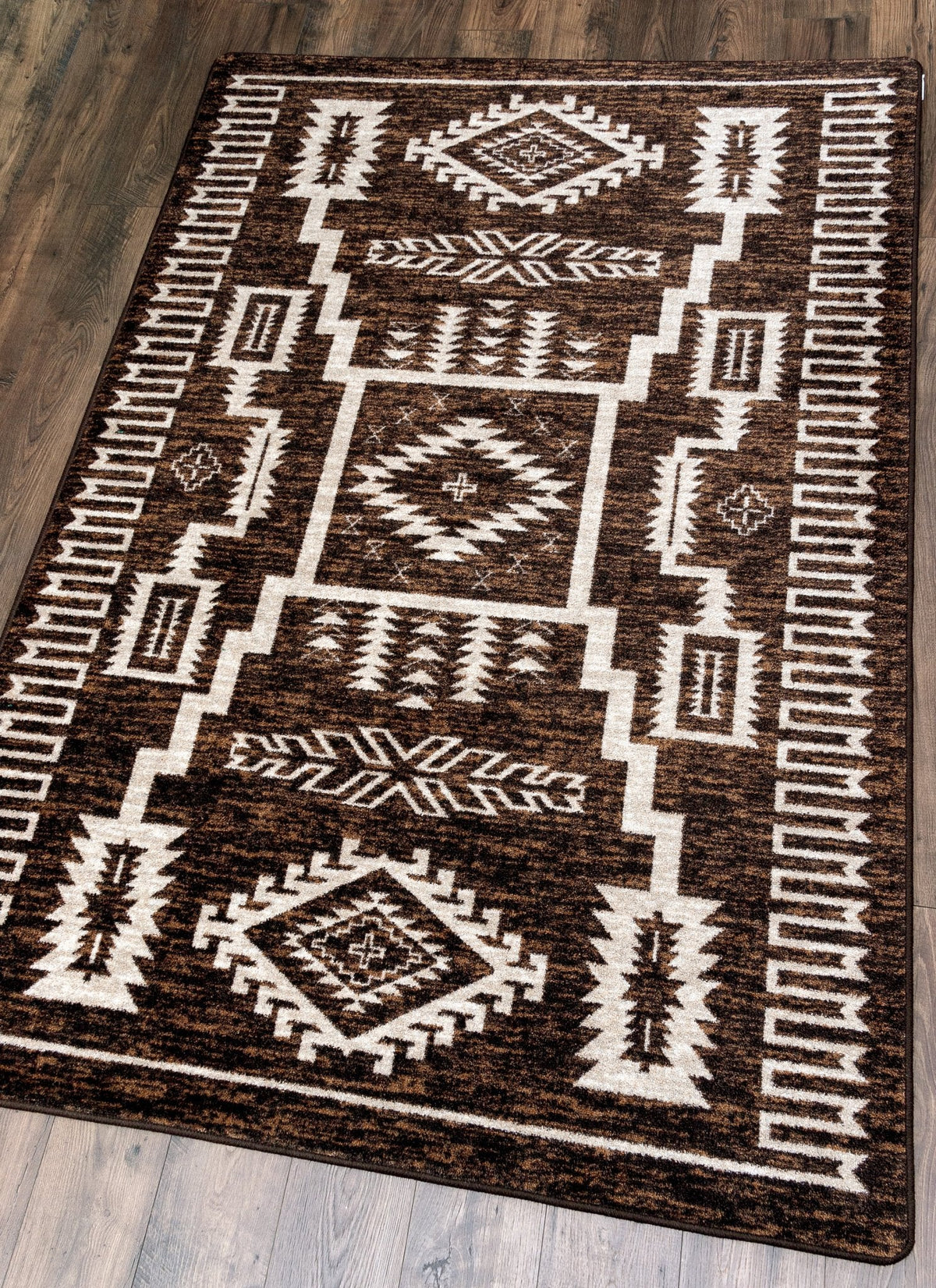 American Dakota Cloudburst Chocolate Rug