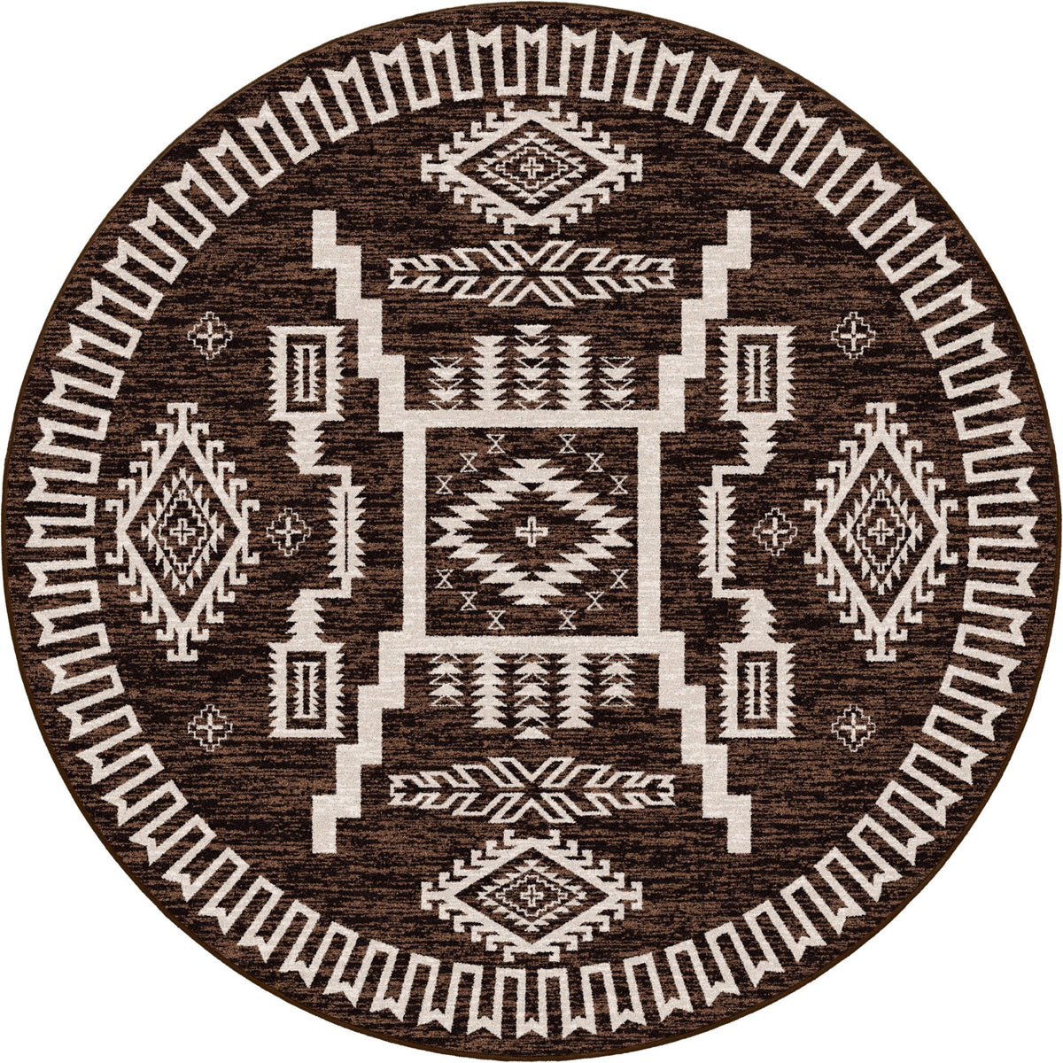 American Dakota Cloudburst Chocolate Rug
