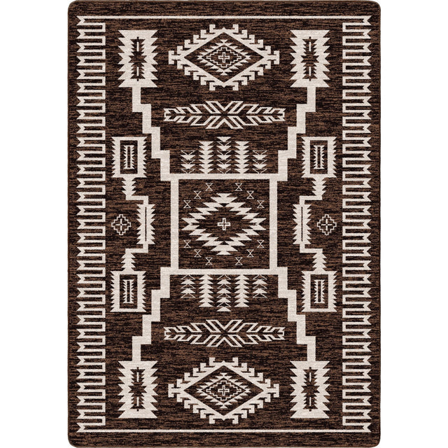 American Dakota Cloudburst Chocolate Rug