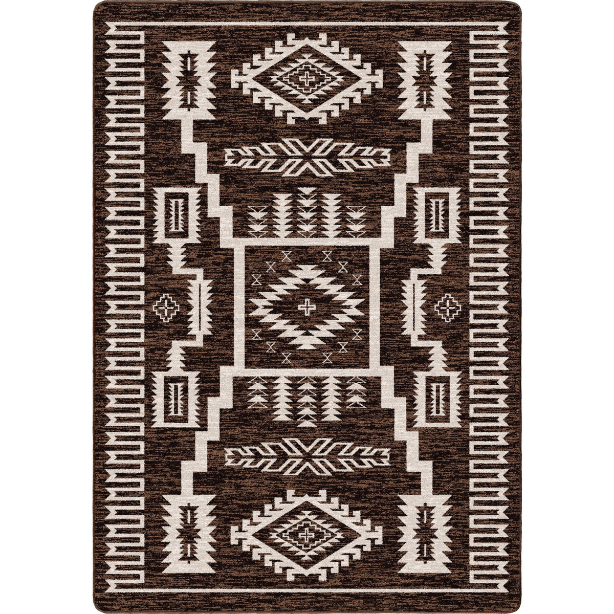American Dakota Cloudburst Chocolate Rug