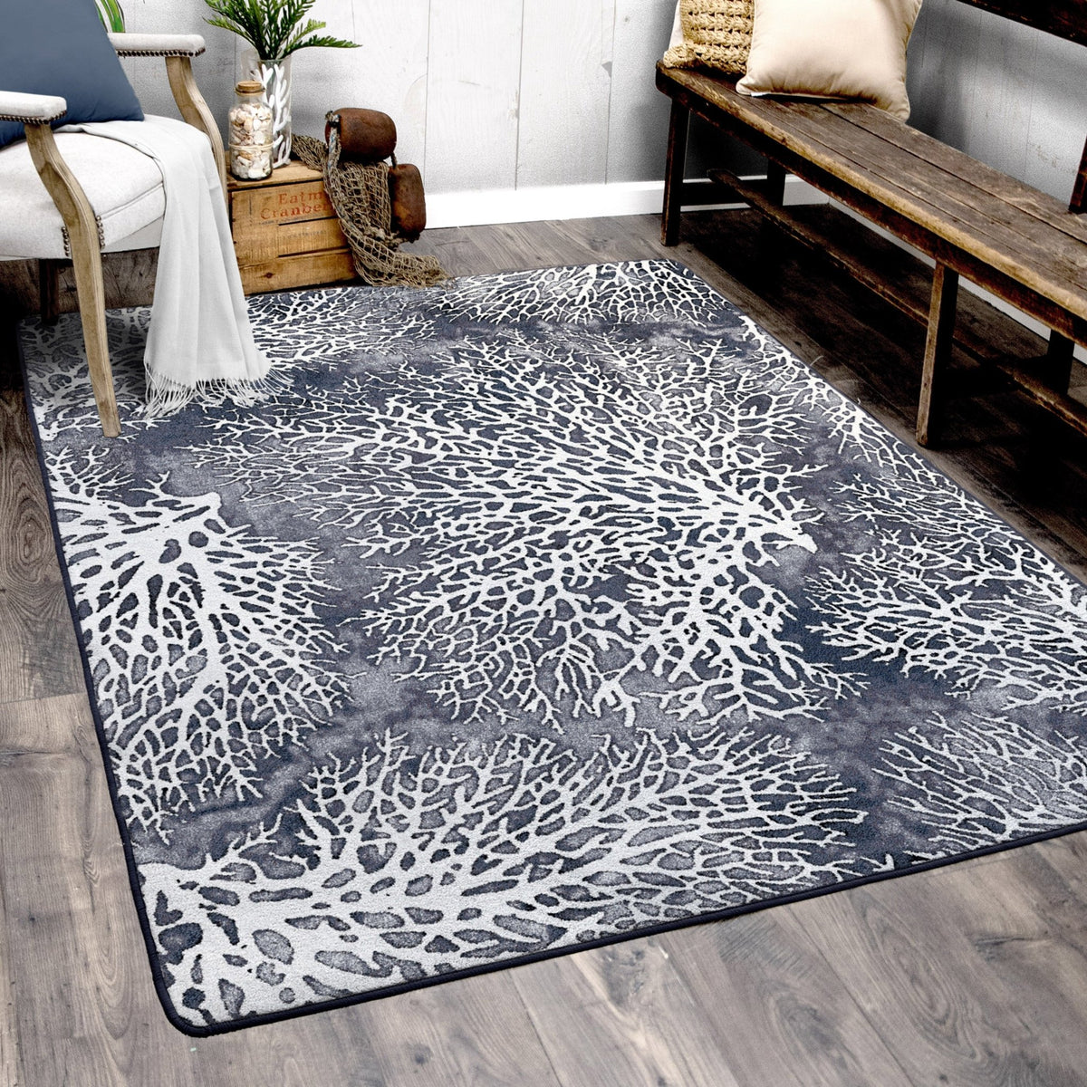 American Dakota Day Dreams Paynes Grey Rug - 0369GRY234