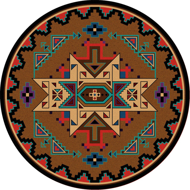 American Dakota Deep Gorge Bright Rug