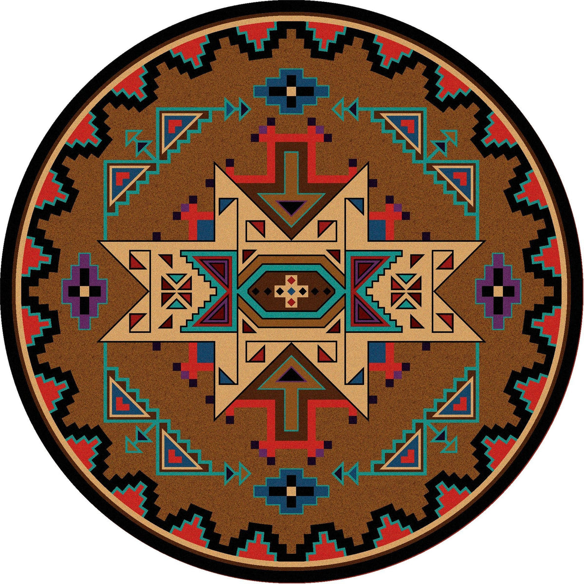 American Dakota Deep Gorge Bright Rug