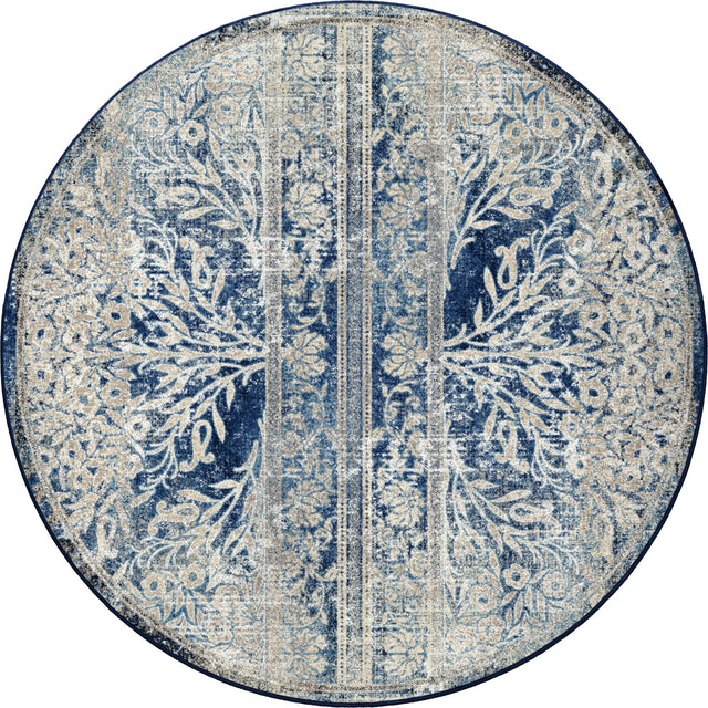American Dakota Delft Flowers Countryside Rug - 0537CSD234