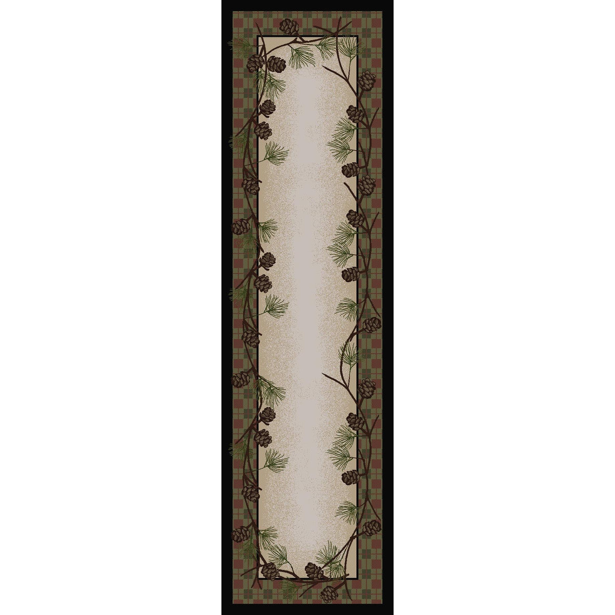 American Dakota Delicate Pines Natural Rug - 0179NAT234