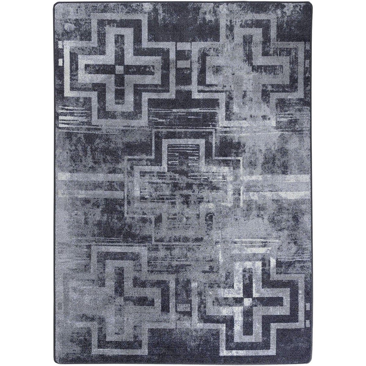 American Dakota Distressed Bounty Asphalt Rug - 0400ASP234