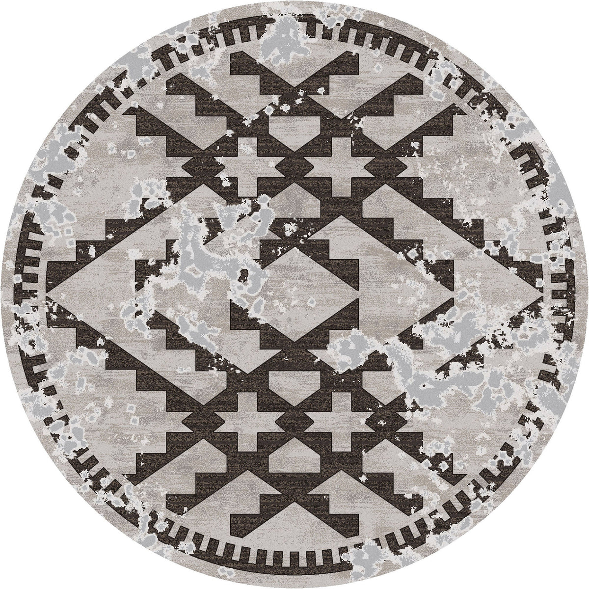 American Dakota Distressed Fresco Temper Rug - 0401TEM234
