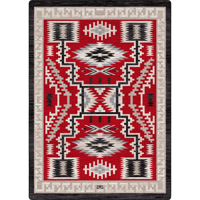 American Dakota Dream Receiver Red Rug - 0656RED234