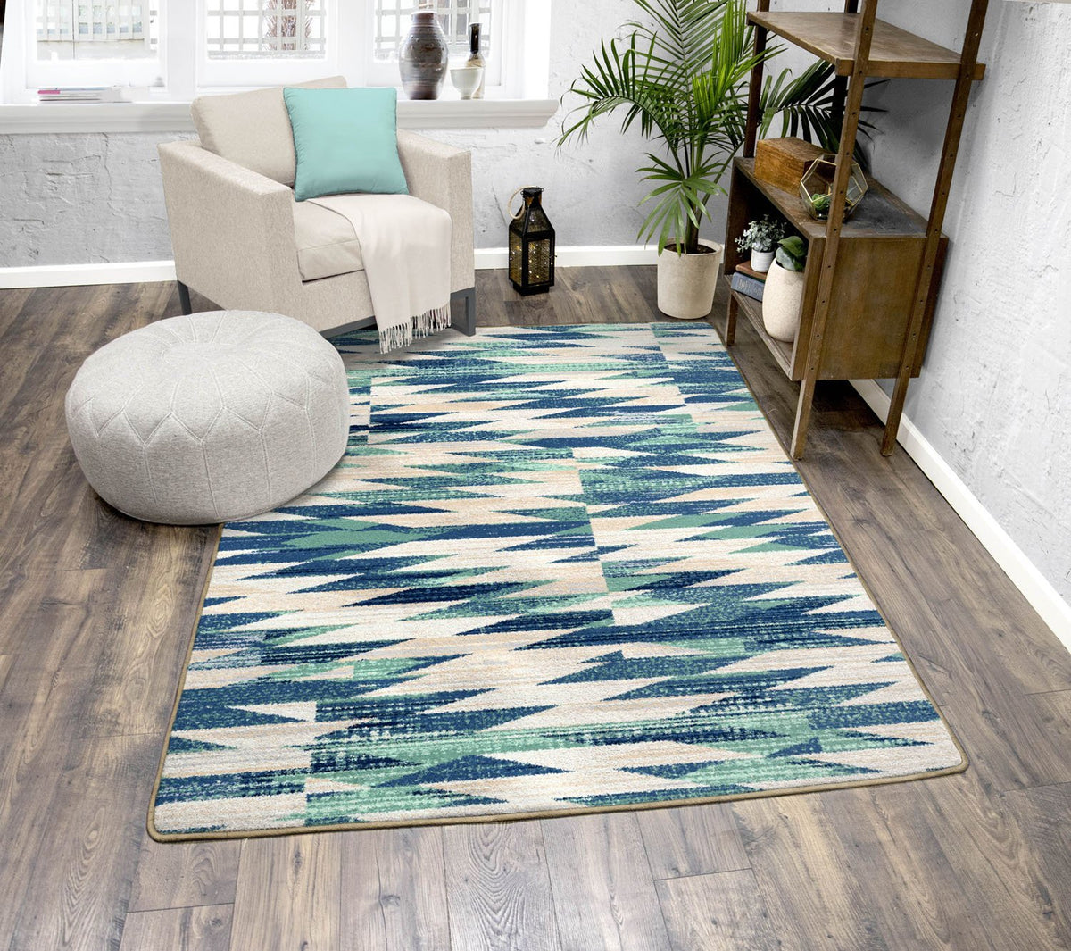 American Dakota Drum Beat OKA Earth Rug