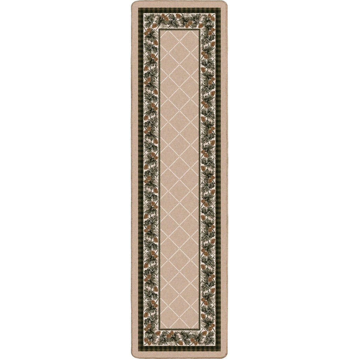 American Dakota Evergreen Lt. Sandstone Rug - 0121SAN234