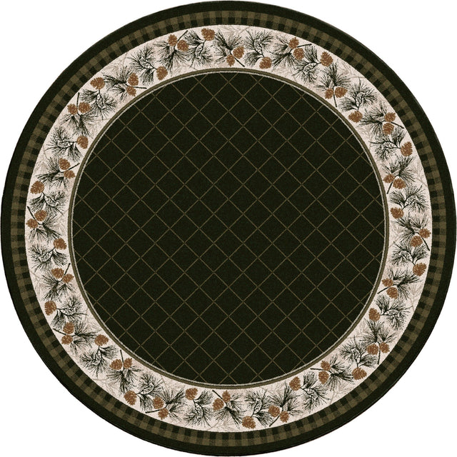 American Dakota Evergreen Pine Rug - 0121PNE234