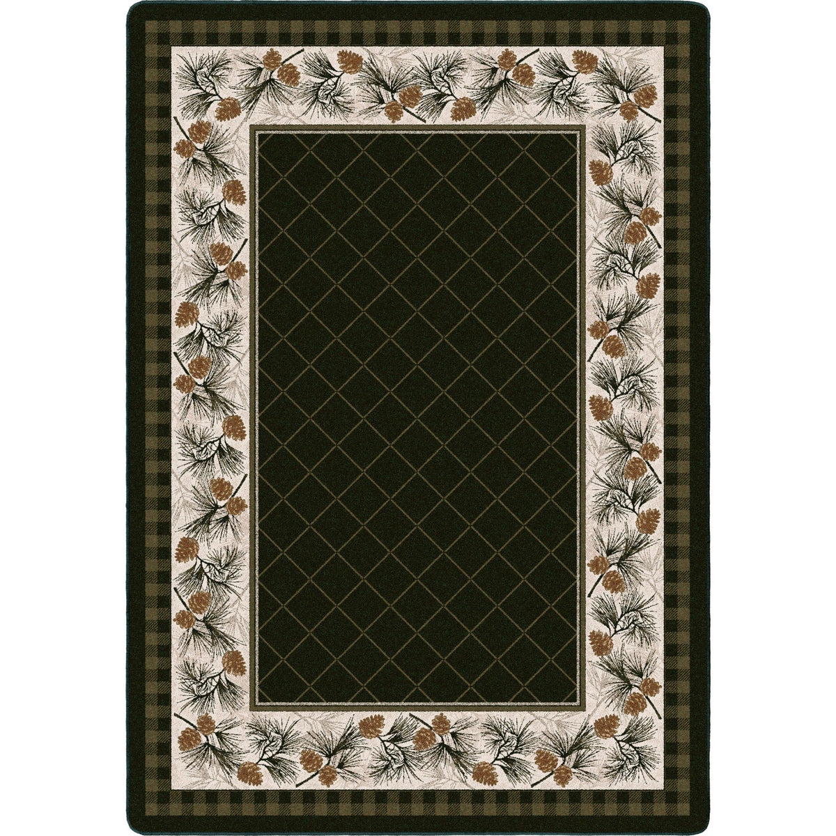 American Dakota Evergreen Pine Rug - 0121PNE234