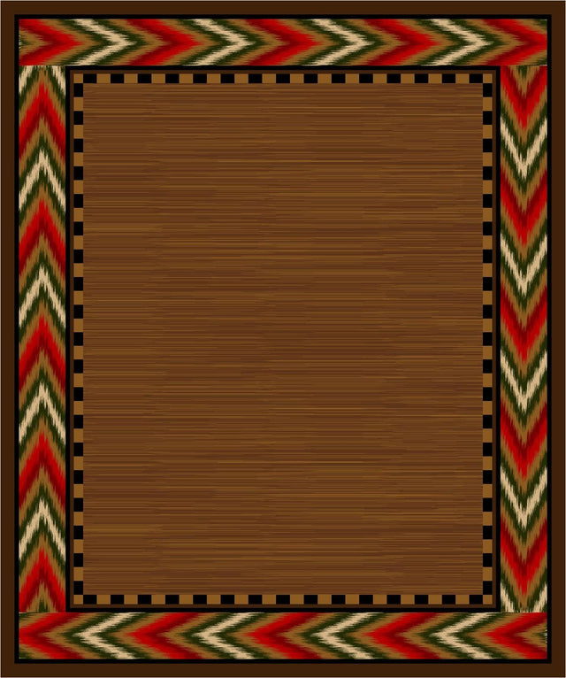 American Dakota Flame Red Rug