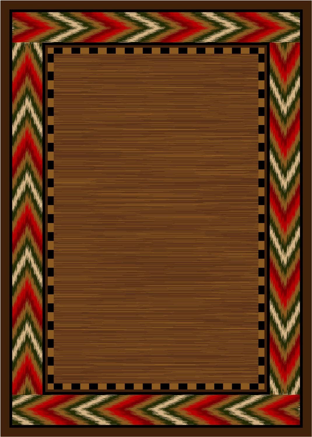 American Dakota Flame Red Rug