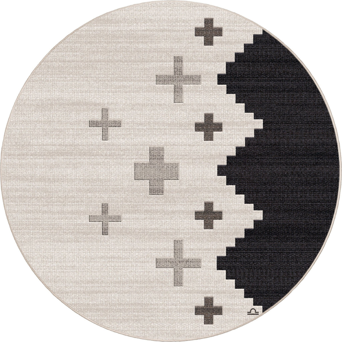 American Dakota Gloria Mountain Blessing Natural Rug - 0845NAT234