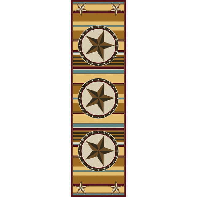 American Dakota Hacienda Star Maize Rug - 0144MAZ234