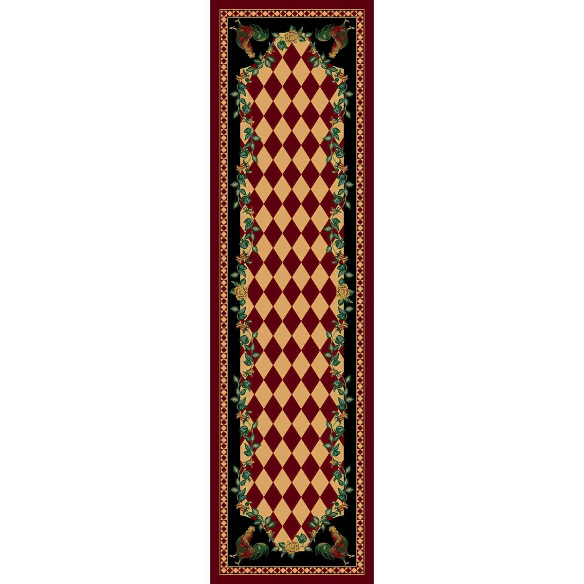 American Dakota High Country Rooster Red Rug - 0123RED234