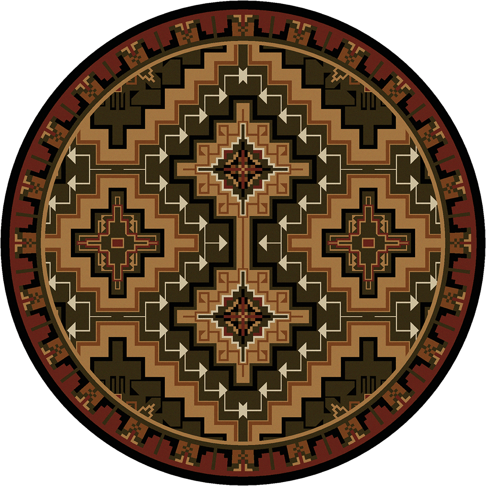 American Dakota Hill Country Red Rug