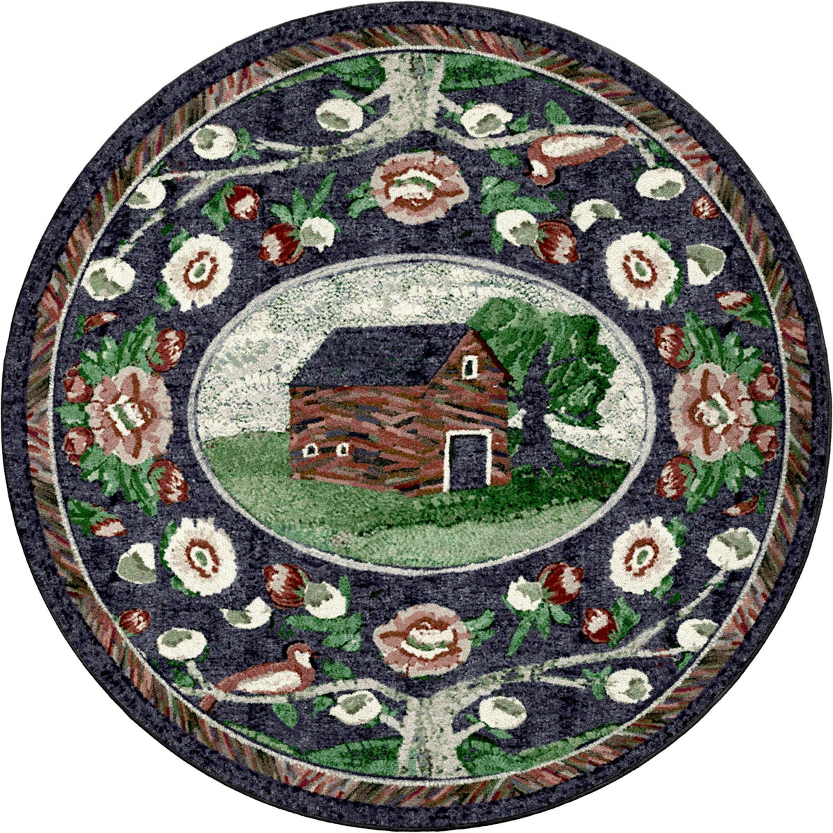 American Dakota Home Sewn Midnight Rug - 0690MNT234