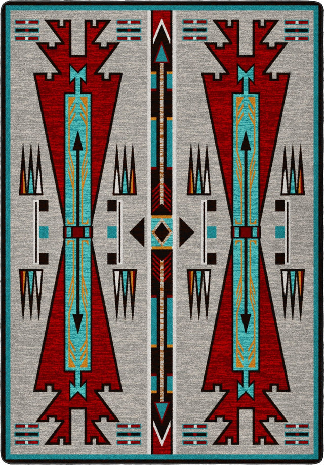 American Dakota Horse Thieves OKA Electric Rug