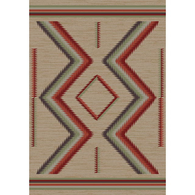 American Dakota Hour Glass Fall Rug