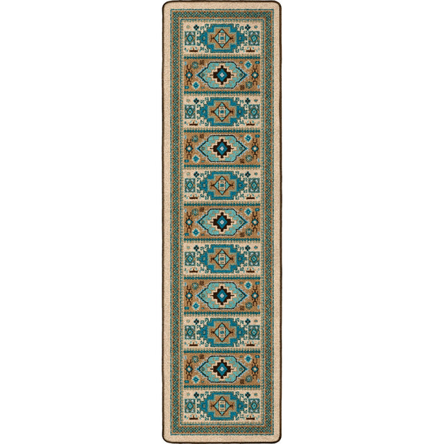 American Dakota Indigo Turquoise Rug