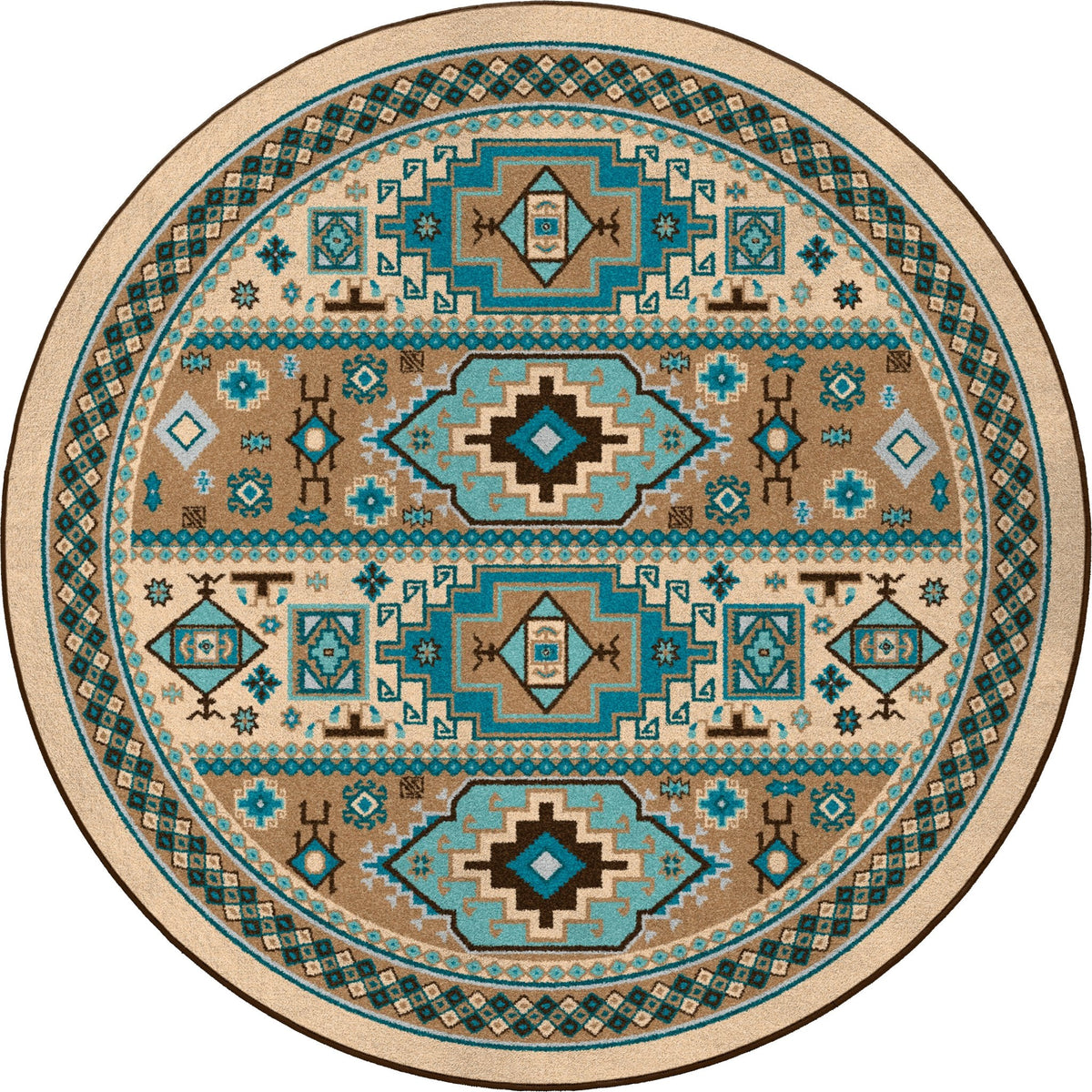 American Dakota Indigo Turquoise Rug