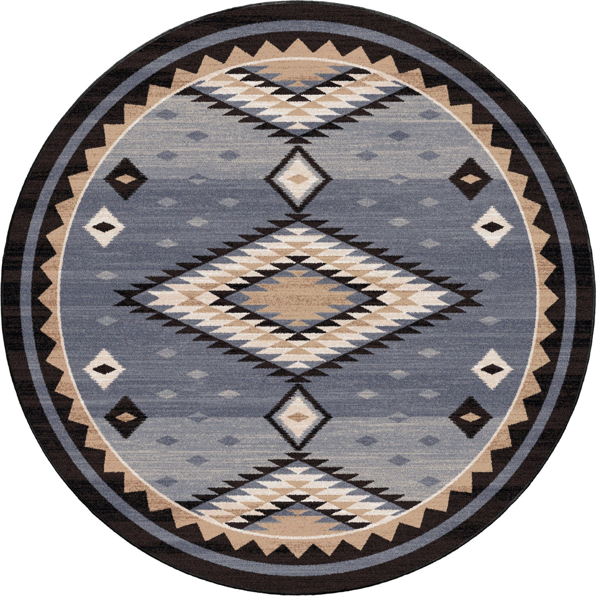 American Dakota Interwoven Old Wools Rug - 0758OWO234