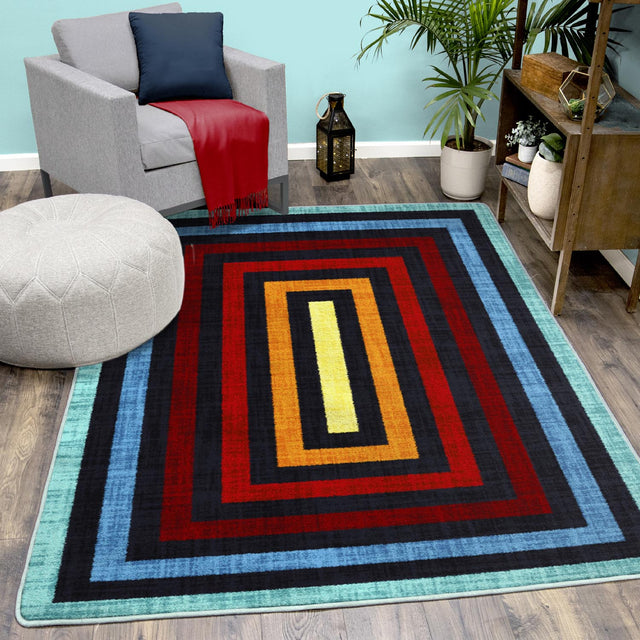 American Dakota Intrigue Sunset Rug - 0489SST234