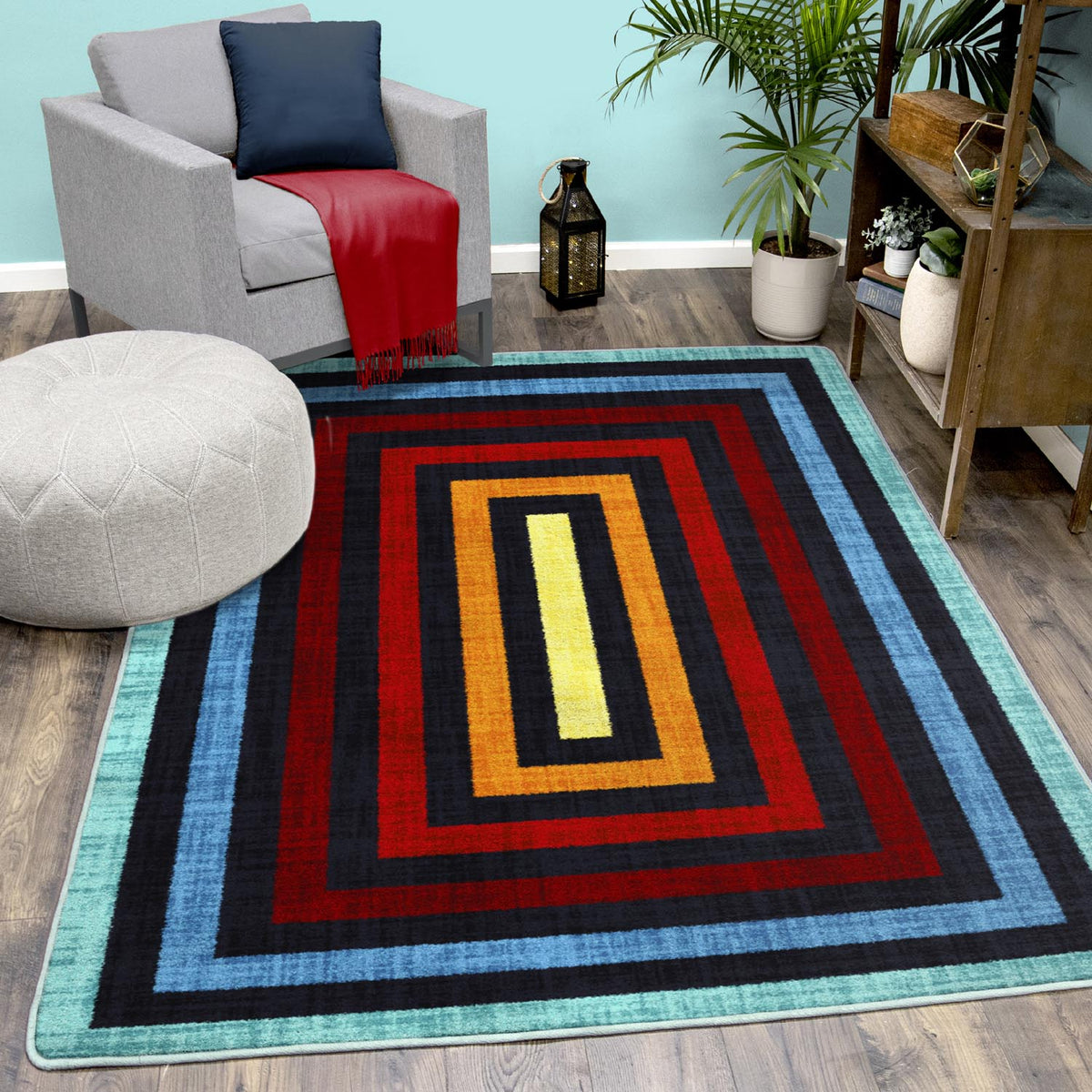 American Dakota Intrigue Sunset Rug - 0489SST234