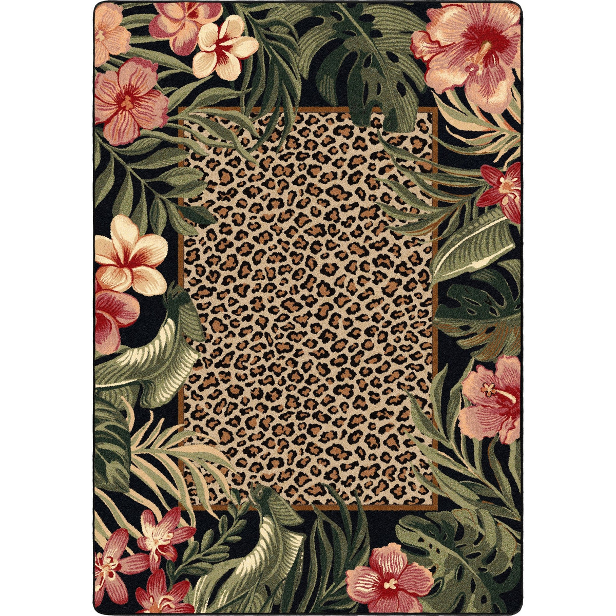 American Dakota Island Fauna OKA Tropical Rug - OKA0355TRP234