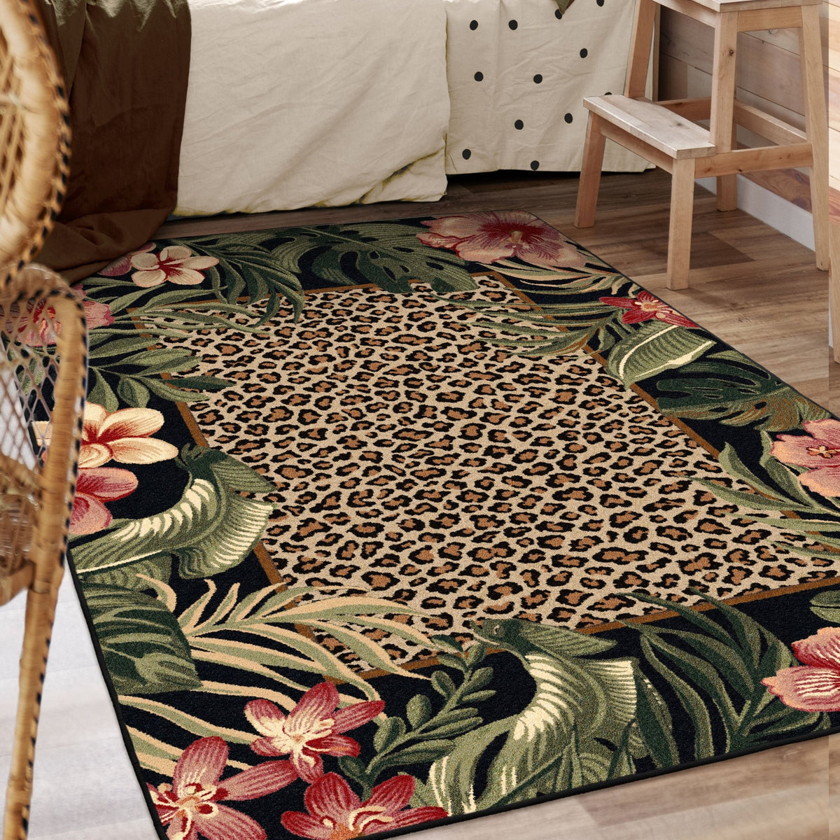 American Dakota Island Fauna OKA Tropical Rug - OKA0355TRP234