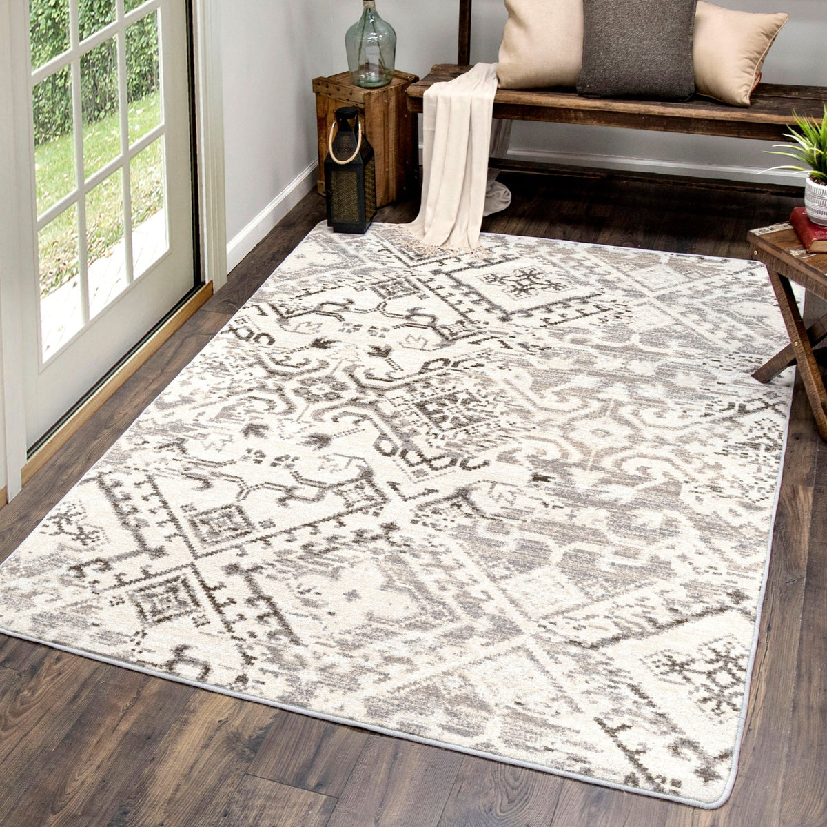 American Dakota Kilim Neutral Blend Rug - 0538NBD234