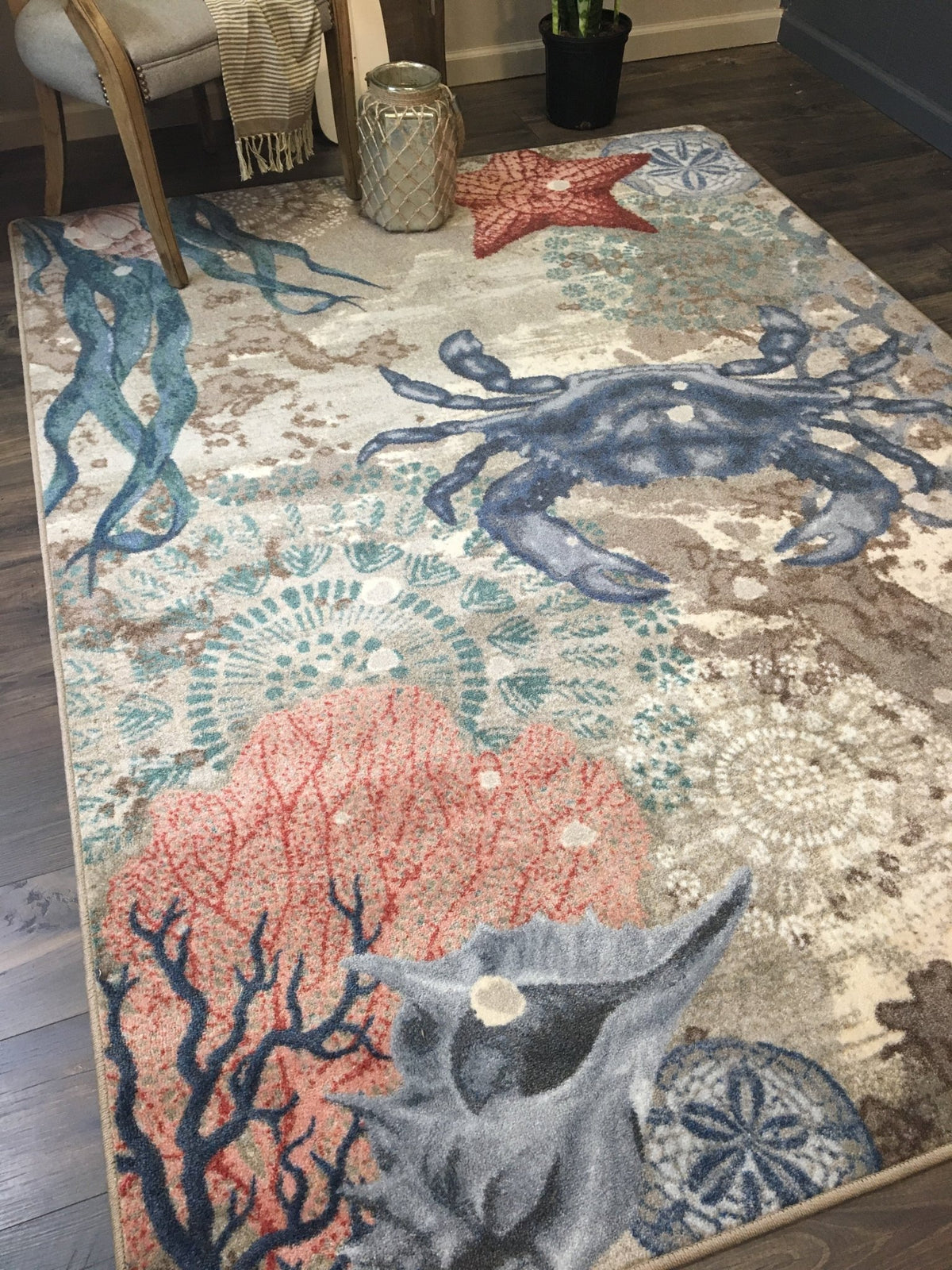 American Dakota Latitude Adjustment Parchment Rug - 0388PAR234