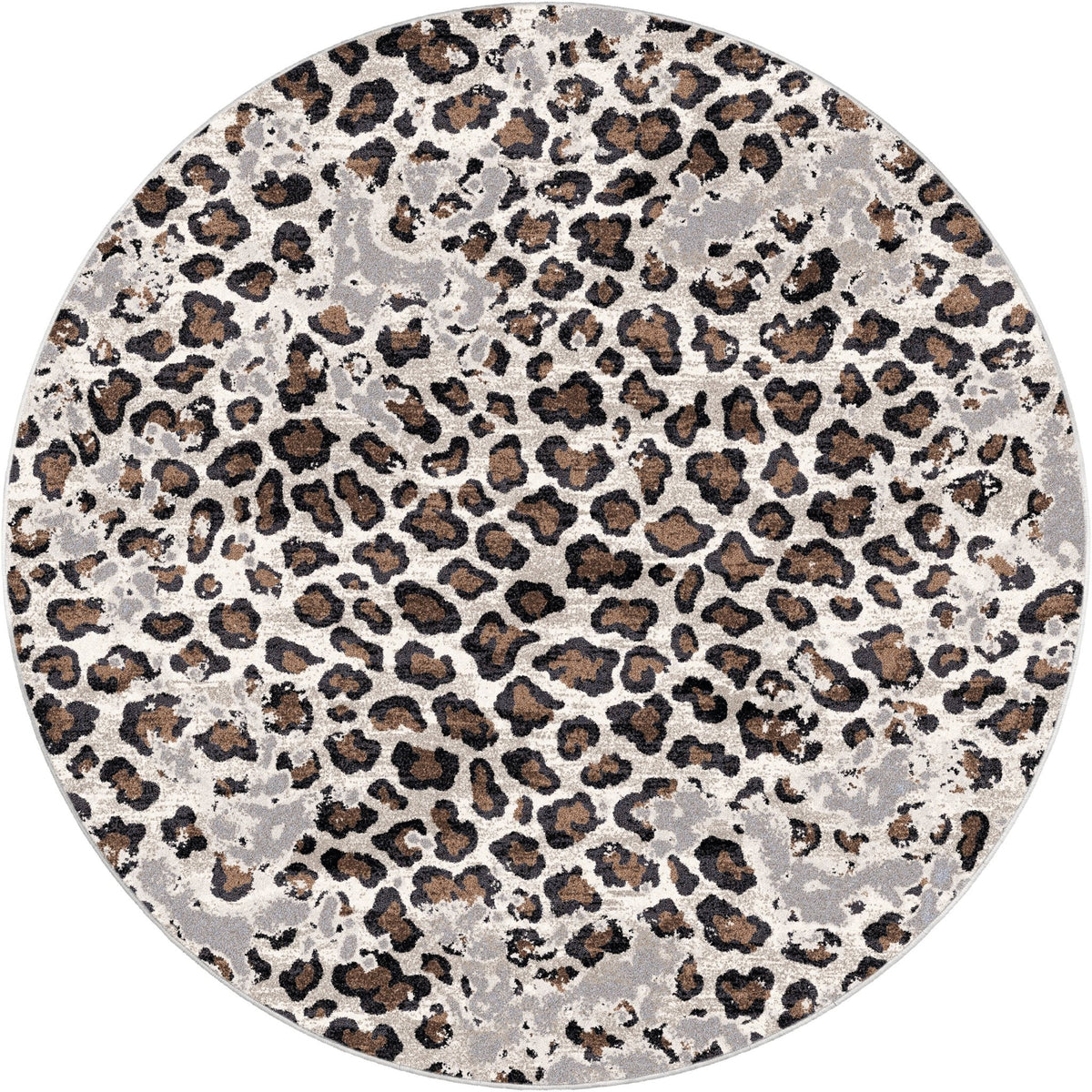 American Dakota Leopard Lounge Natural Rug - 0405NAT234