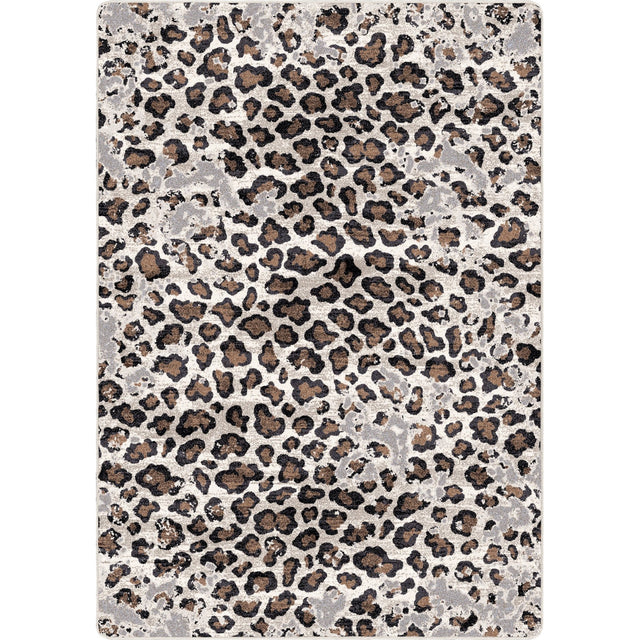 American Dakota Leopard Lounge Natural Rug - 0405NAT234