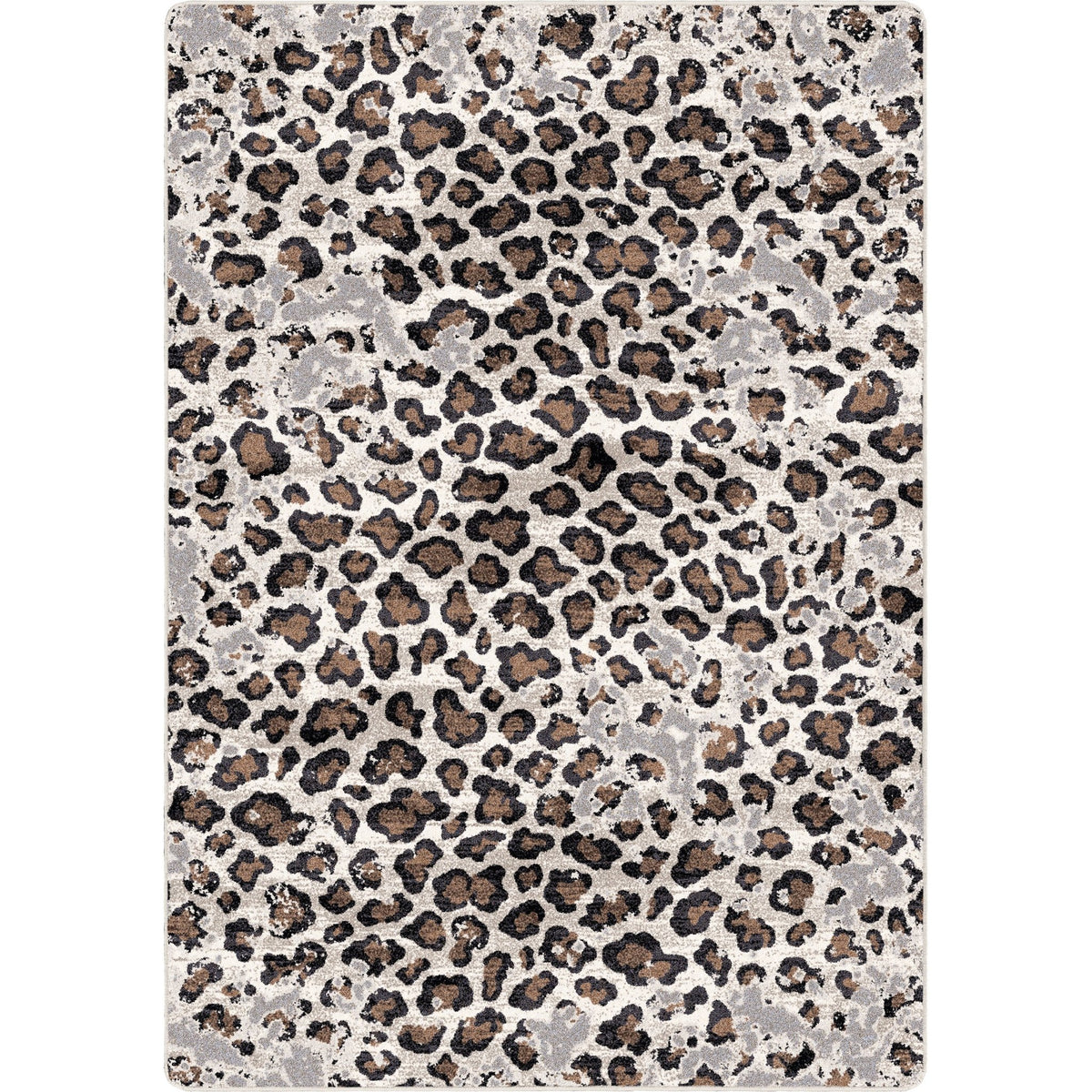 American Dakota Leopard Lounge Natural Rug - 0405NAT234