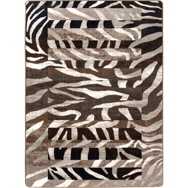 American Dakota Levels Zebra Rug - 0409ZEB234