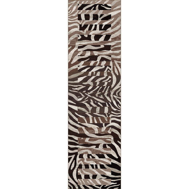 American Dakota Levels Zebra Rug - 0409ZEB234