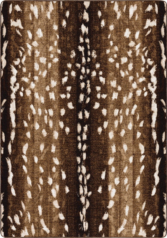American Dakota Mafaldi Axis Hide Brown Rug - 0725BRN234