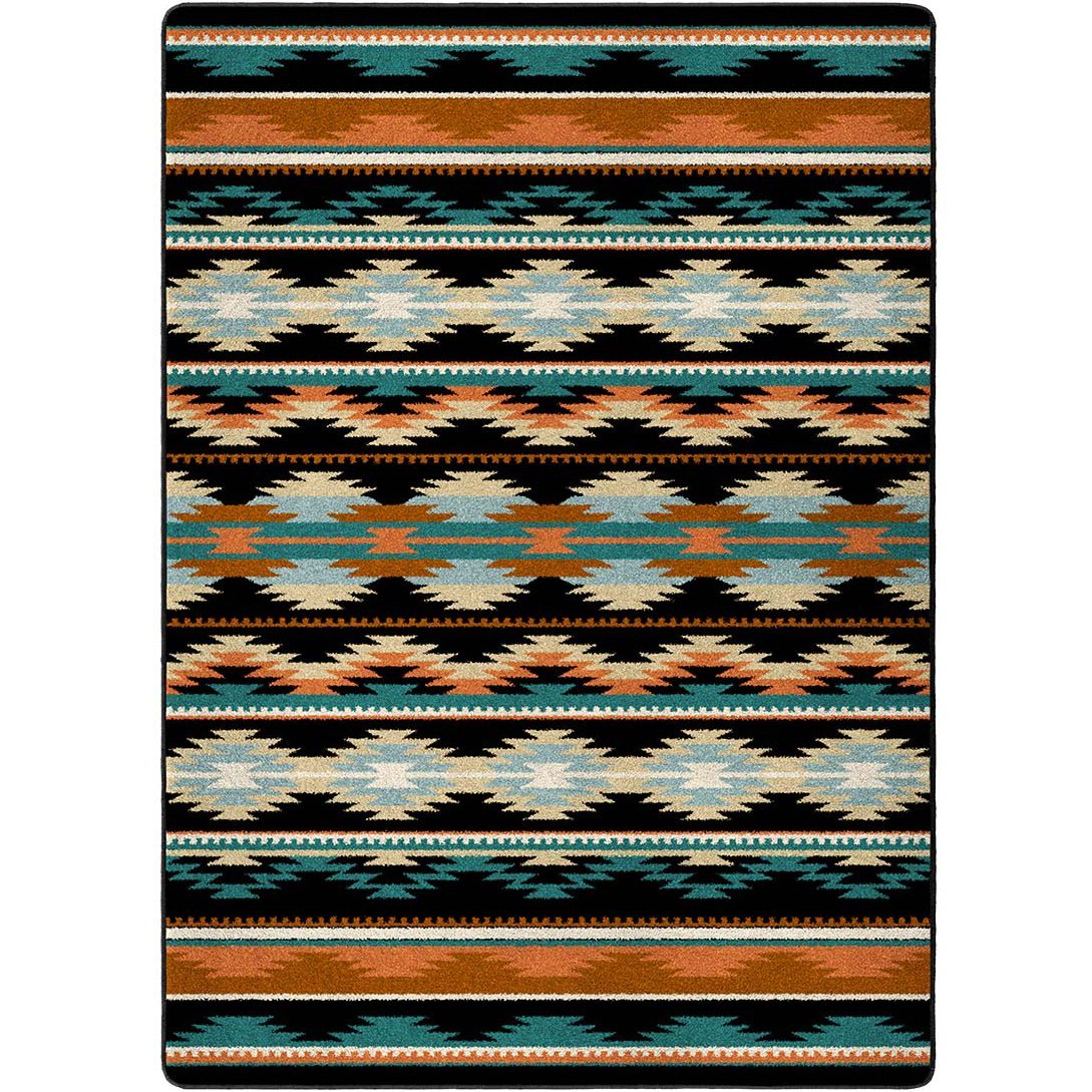 American Dakota Cinnabar Star Rug