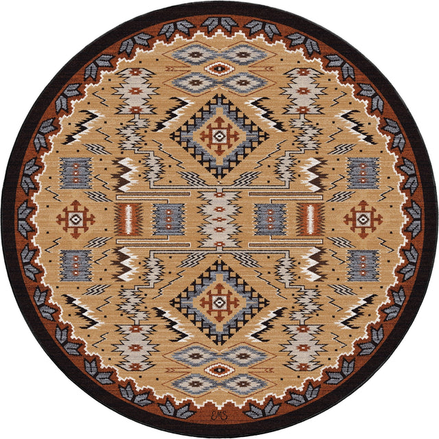 American Dakota My Magnificent Blessing Russet Rug - 0782RST234