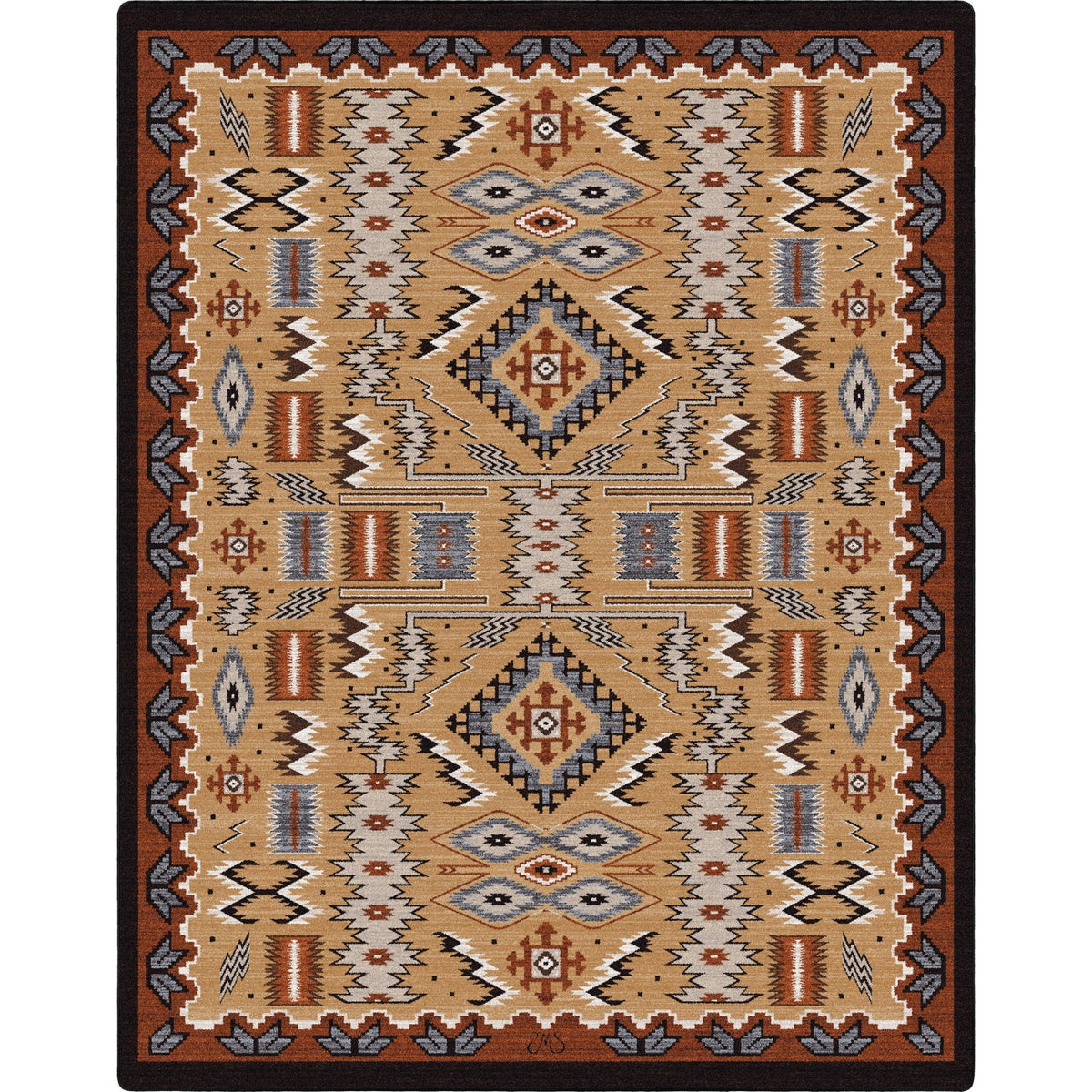 American Dakota My Magnificent Blessing Russet Rug - 0782RST234