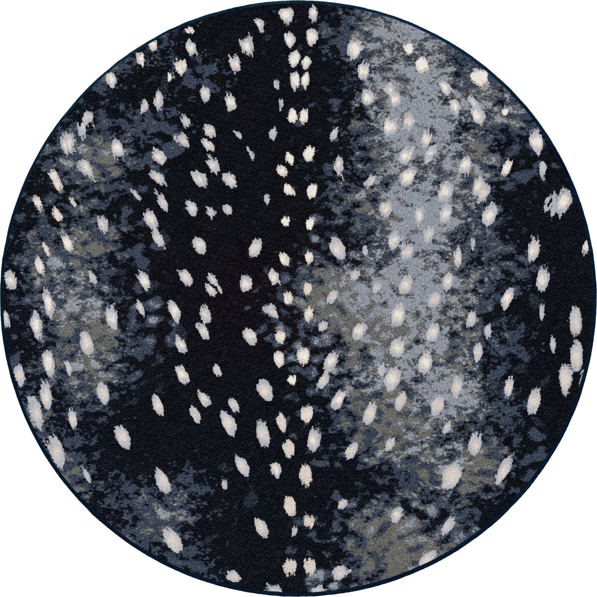 American Dakota Night Hide Midnight Rug - 0403MNT234