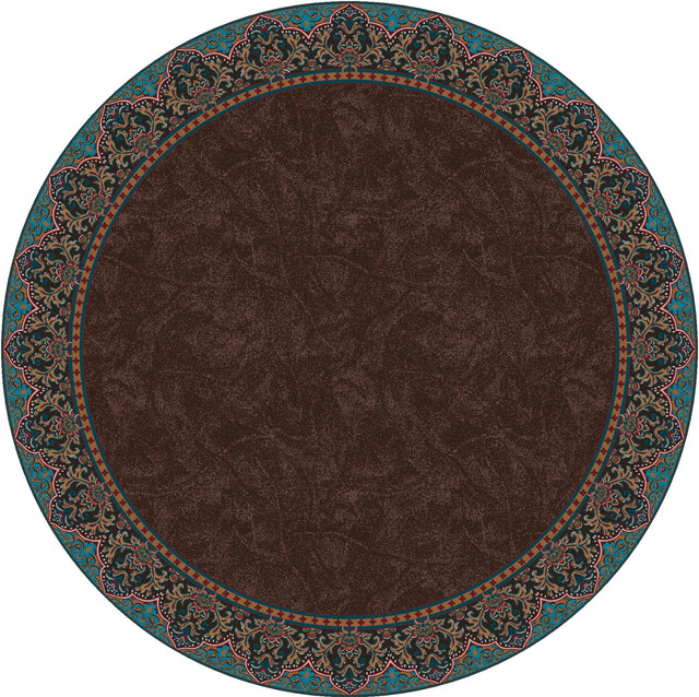 American Dakota Nubuck Dark Chocolate Rug - 0419DCH234