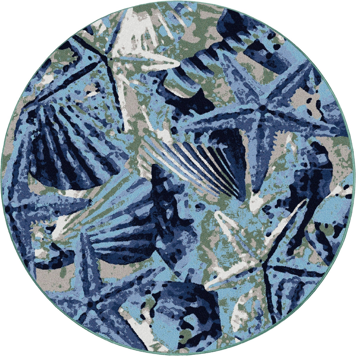 American Dakota Ocean Mist Indigo Rug - 0371IND234