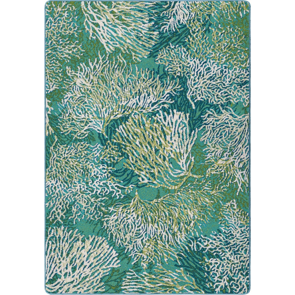 American Dakota Oceanic Blooms Aqua Rug - 0271AQU234
