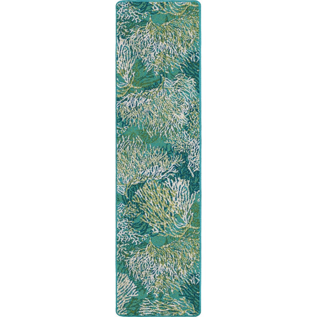 American Dakota Oceanic Blooms Aqua Rug - 0271AQU234
