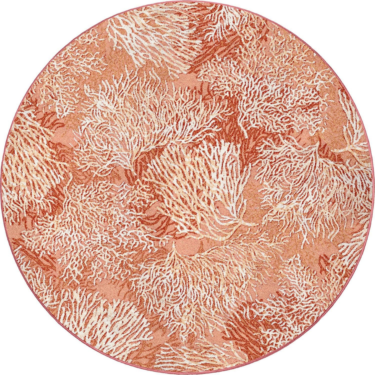 American Dakota Oceanic Blooms Coral Rug - 0271CRL234
